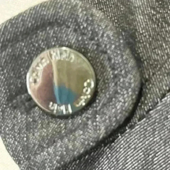 Calvin Klein Dark Gray Fully Lined Long Sleeve Suit Jacket Blazer Women’s Sz‎ 14 - Picture 7 of 11